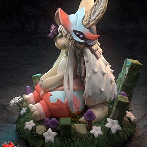 Nanachi - Made in Abyss - művészet - makett, modell - Meska.hu