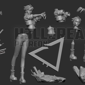 Invisigal - Dispatch - művészet - makett, modell - Meska.hu