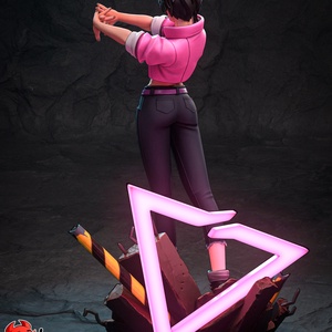 Invisigal - Dispatch - művészet - makett, modell - Meska.hu