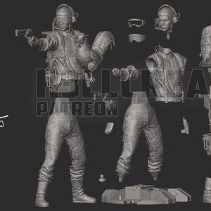 Raider - ARC Raiders - művészet - makett, modell - Meska.hu