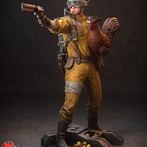 Raider - ARC Raiders, Művészet, Makett, modell, Festett tárgyak, Mindenmás, MESKA