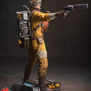 Raider - ARC Raiders - művészet - makett, modell - Meska.hu