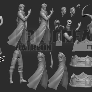 Caleb Widogast - The Mighty Nein - művészet - makett, modell - Meska.hu