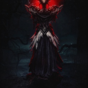 The Queen of the Ashen Vale - művészet - makett, modell - Meska.hu