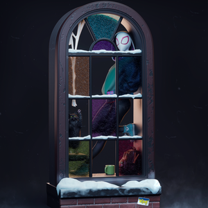 Spider Gwen - Ghost Spider - művészet - makett, modell - Meska.hu