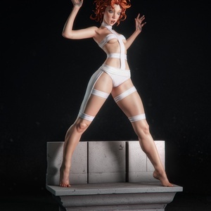 Leeloo - The Fifth Element, Művészet, Makett, modell, Festett tárgyak, Mindenmás, MESKA