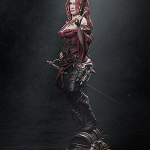 Pirate - művészet - makett, modell - Meska.hu