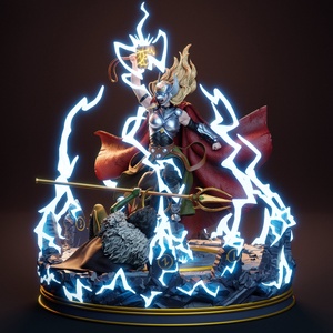 Lady Thor and Loki - művészet - makett, modell - Meska.hu