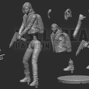 Grace Ashcroft - Resident Evil Requiem - művészet - makett, modell - Meska.hu