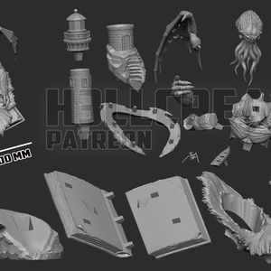 Cthulhu - művészet - makett, modell - Meska.hu