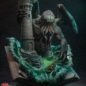 Cthulhu, Művészet, Makett, modell, Festett tárgyak, Mindenmás, MESKA