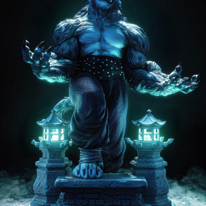 Tai Lung - Kung Fu Panda - művészet - makett, modell - Meska.hu