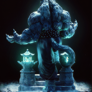 Tai Lung - Kung Fu Panda - művészet - makett, modell - Meska.hu