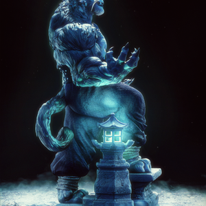 Tai Lung - Kung Fu Panda - művészet - makett, modell - Meska.hu