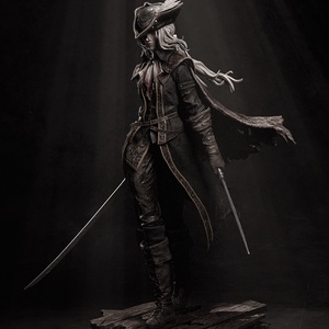 Lady Maria - Bloodborne - művészet - makett, modell - Meska.hu