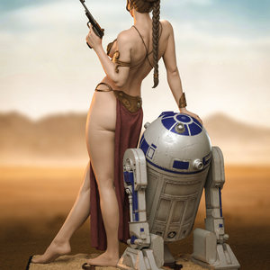 Princess Leia - Star Wars - művészet - makett, modell - Meska.hu