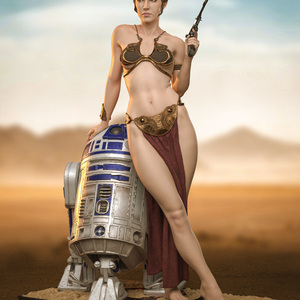Princess Leia - Star Wars - művészet - makett, modell - Meska.hu