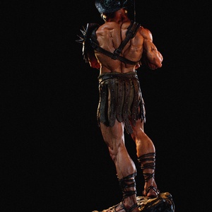 Gladiator - művészet - makett, modell - Meska.hu