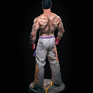 Kazuya - Tekken - művészet - makett, modell - Meska.hu