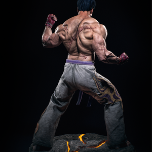 Kazuya - Tekken - művészet - makett, modell - Meska.hu
