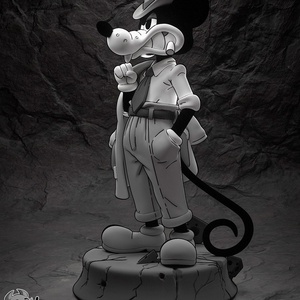 Jack Pepper - Mouse: P.I. For Hire - művészet - makett, modell - Meska.hu