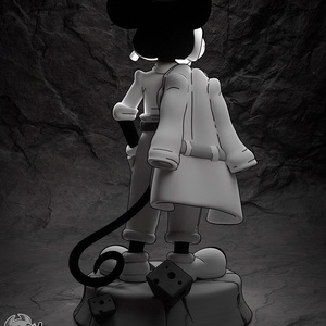 Jack Pepper - Mouse: P.I. For Hire - művészet - makett, modell - Meska.hu