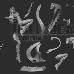 Black Cat - Marvel Rivals - művészet - makett, modell - Meska.hu