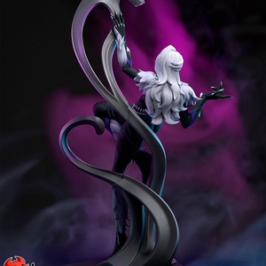 Black Cat - Marvel Rivals - művészet - makett, modell - Meska.hu