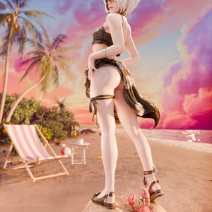Swimsuit 2B - Nier: Automata - művészet - makett, modell - Meska.hu