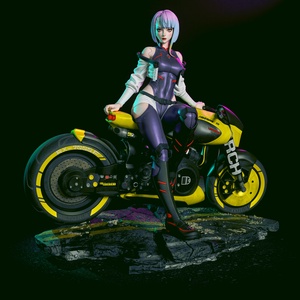 Lucy - Cyberpunk Edgerunners Festve - Meska.hu