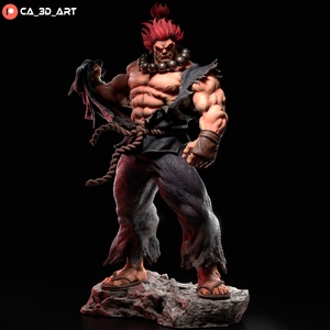 Akuma - Street Fighter, Művészet, Makett, modell, Festett tárgyak, Mindenmás, Méretarány: 1:6
A modell elérhető 1:4 méretarányban is, egyedi árazás szerint!

Modell készítője: 
..., MESKA