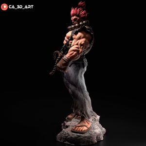 Akuma - Street Fighter - művészet - makett, modell - Meska.hu