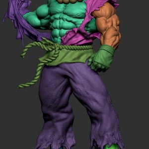 Akuma - Street Fighter - művészet - makett, modell - Meska.hu