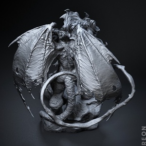 Balrog vs Gandalf - The Lord of the Rings - művészet - makett, modell - Meska.hu