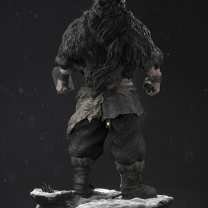 Barbarian Thor - művészet - makett, modell - Meska.hu