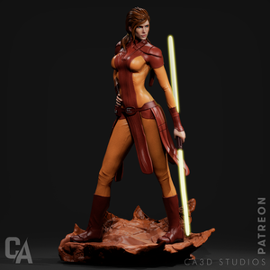 Bastila Shan - Star Wars - művészet - makett, modell - Meska.hu