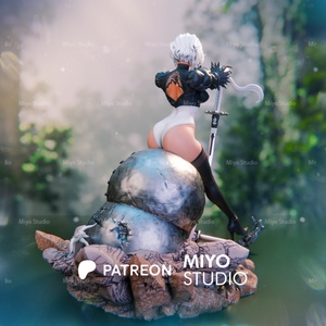 2B - Nier: Automata - művészet - makett, modell - Meska.hu