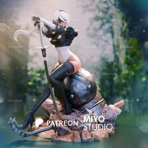 2B - Nier: Automata, Művészet, Makett, modell, Festett tárgyak, Mindenmás, Méretarány és méretezés: 1:12

A modell elérhető több változatban is.

Modell készítője: 
MiyoStudio, MESKA