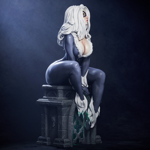 Black Cat - Marvel - művészet - makett, modell - Meska.hu