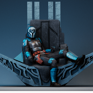 Bo Katan - Star Wars - művészet - makett, modell - Meska.hu
