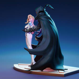 Cloak and Dagger - Marvel - művészet - makett, modell - Meska.hu