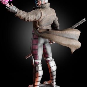 Gambit - Marvel - művészet - makett, modell - Meska.hu