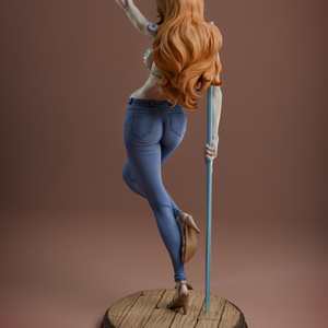 Nami - One Piece - művészet - makett, modell - Meska.hu