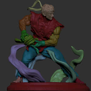 Ryu - Street Fighter - művészet - makett, modell - Meska.hu