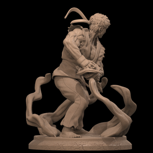 Ryu - Street Fighter - művészet - makett, modell - Meska.hu