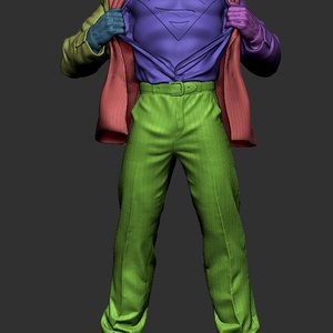 Superman - művészet - makett, modell - Meska.hu