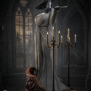 Lady Dimitrescu - Resident Evil Village - Meska.hu