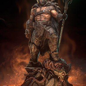 Doom Slayer - Doom: The Dark Ages - Meska.hu