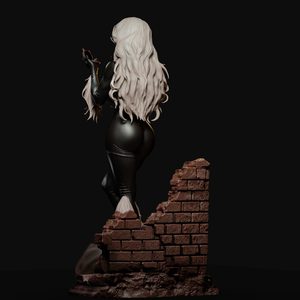Black Cat - Marvel - művészet - makett, modell - Meska.hu