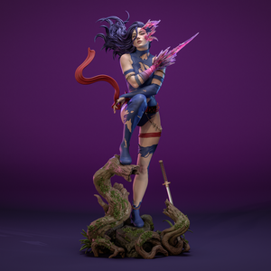 Savage Land Psylocke - Marvel - Meska.hu